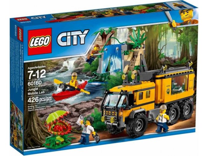 LEGO® City 60160 Mobilní laboratoř do džungle - poškozený obal