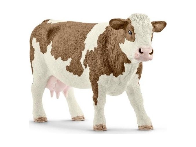 Schleich 13801 Simmentálská kráva