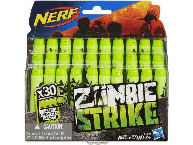 NERF ZOMBIE Náhradní šipky 30 ks