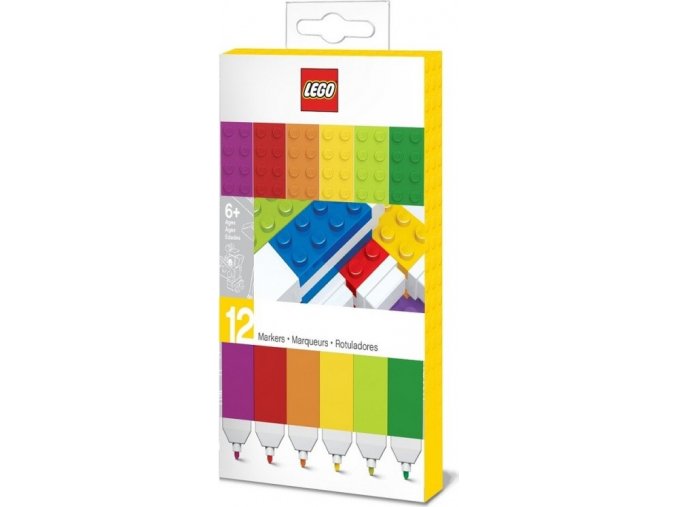 LEGO Fixy, mix barev - 12 Ks