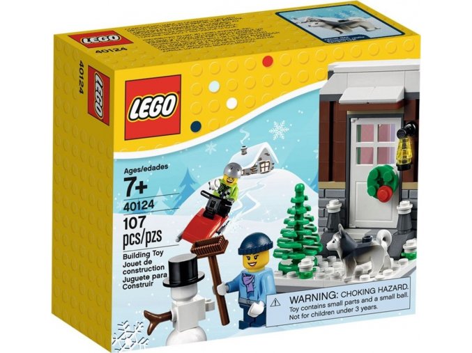 LEGO® 40124 Zimní zábava, vánoční set