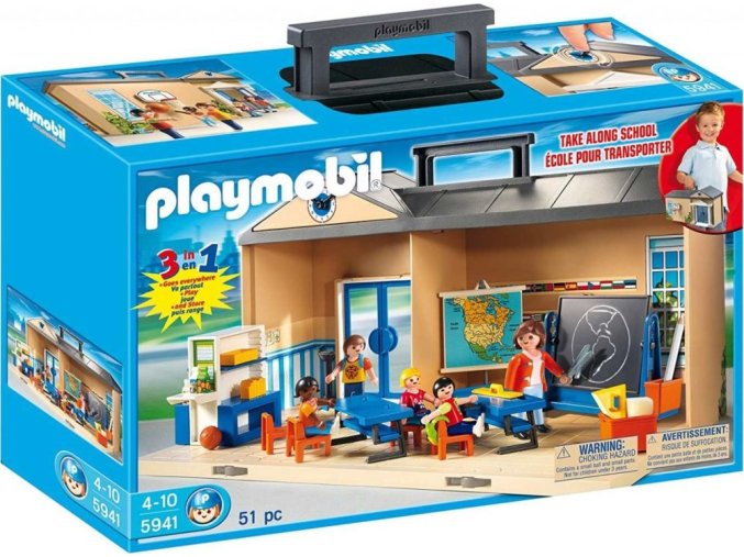 PLAYMOBIL 5941 Přenosná škola