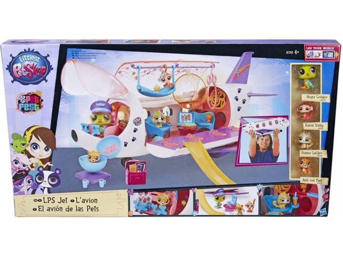 LPS Littlest Pet Shop Letadlo