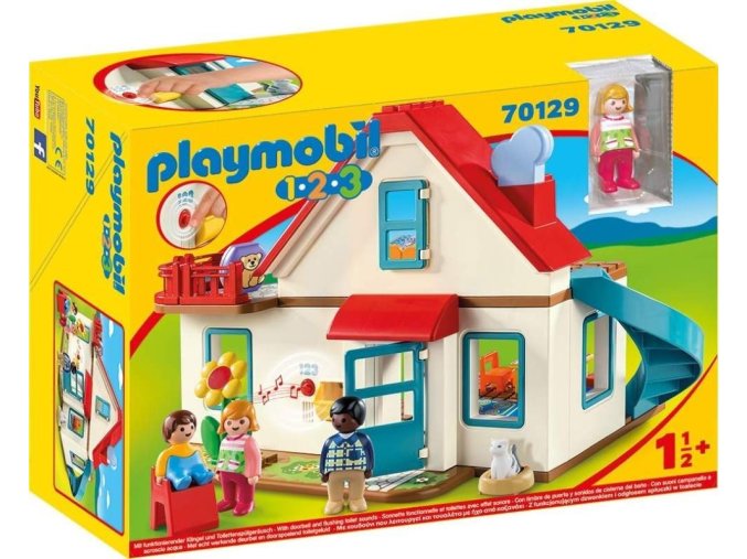 PLAYMOBIL® 70129 Rodinný dům (1.2.3)