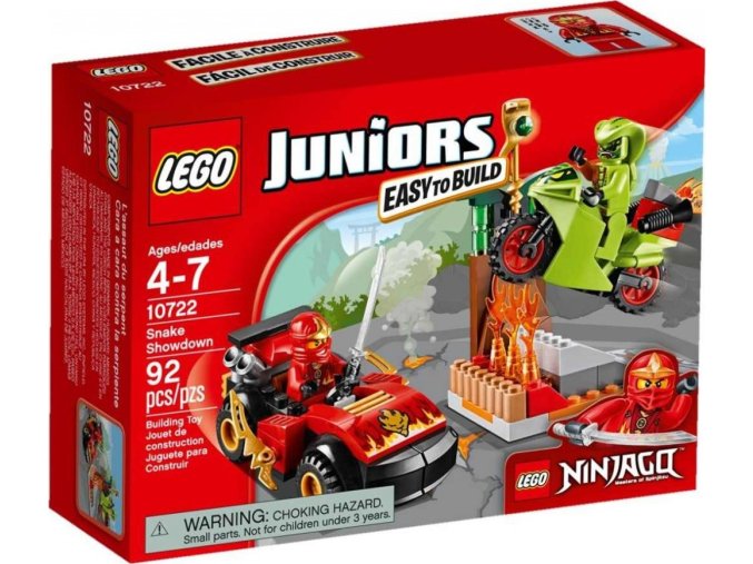 LEGO® Juniors 10722 Finální hadí souboj - poškozený obal