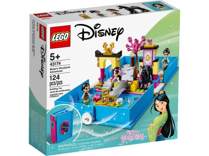 LEGO® Disney 43174 Mulan a její pohádková kniha dobrodružství