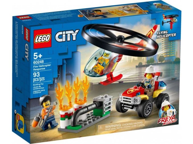 LEGO® CITY 60248 Zásah hasičského vrtulníku