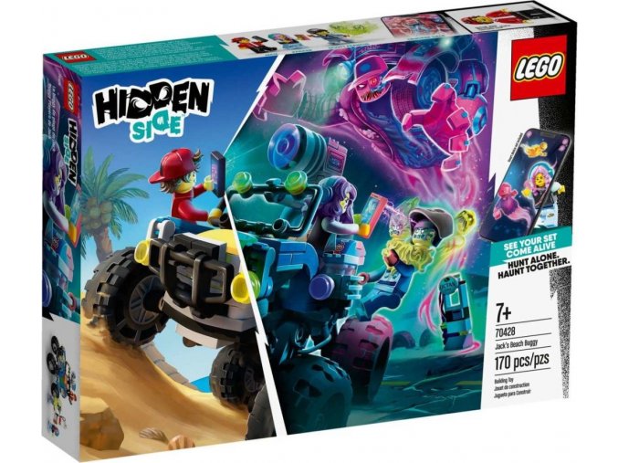 LEGO® Hidden Side 70428 Jack a plážová bugina