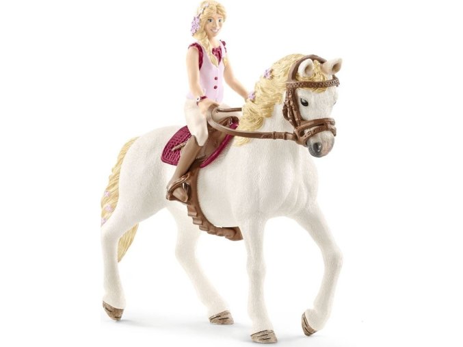 Schleich 42515 Blondýnka Sofia a kůň Blosom