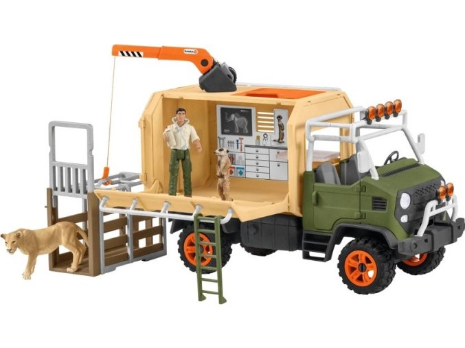 Schleich 42475 Velký záchranný vůz pro zvířata