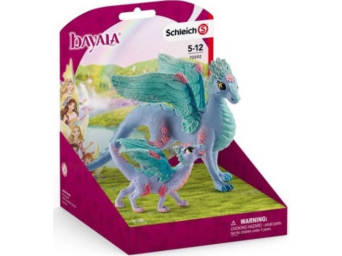 Schleich 70592 Květinový drak s mládětem