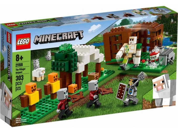 LEGO® Minecraft 21159 Základna Pillagerů