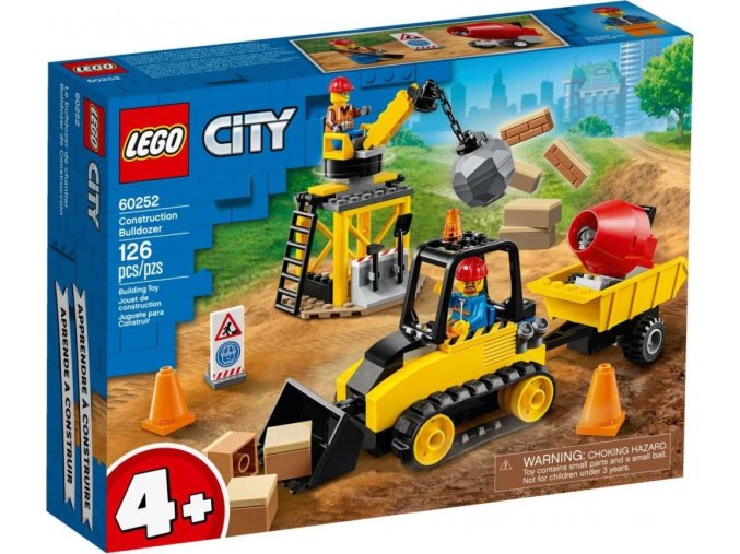 LEGO® CITY 60252 Buldozer na staveništi