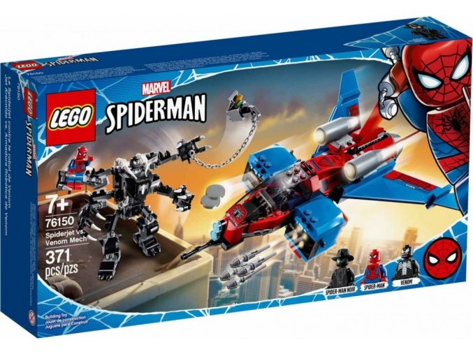 LEGO® Super Heroes 76150 Spiderjet vs. Venomův robot