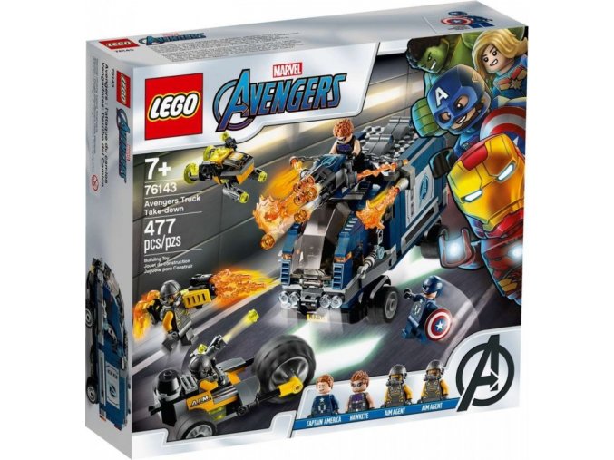 LEGO® Super Heroes 76143 Avengers: Boj o náklaďák