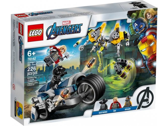 LEGO® Super Heroes 76142 Avengers: Zběsilý útok na motorce