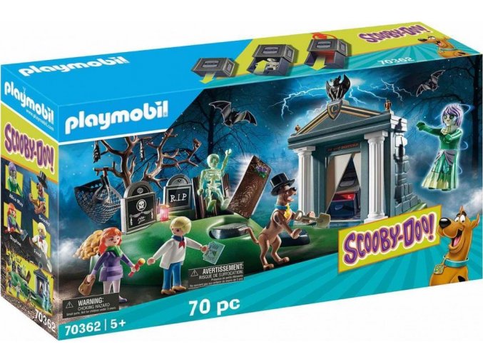 PLAYMOBIL® 70362 SCOOBY-DOO! Dobrodružství na hřbitově