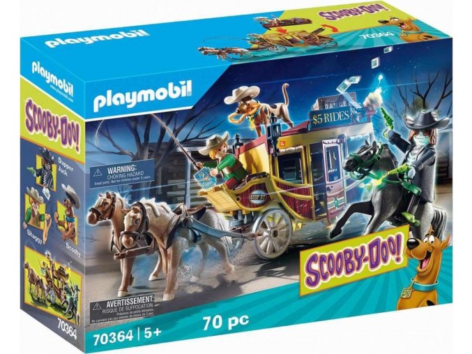 PLAYMOBIL® 70364 SCOOBY-DOO! Dobrodružství na Divokém západě