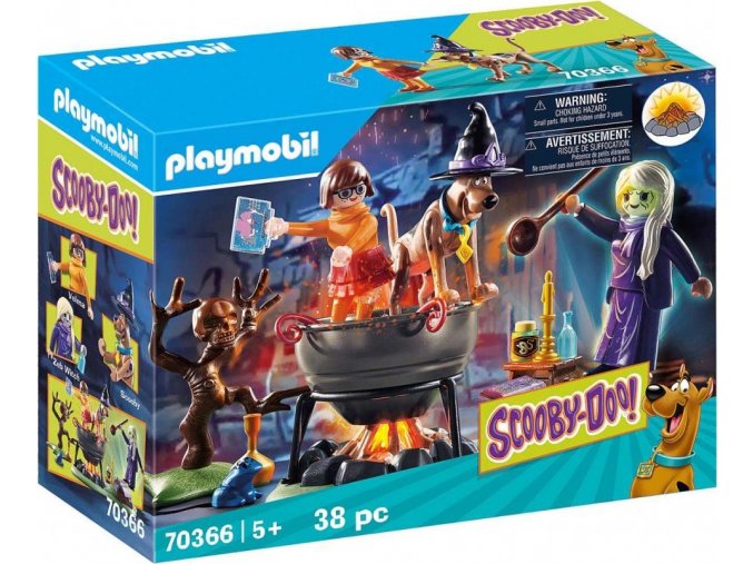 PLAYMOBIL® 70366 SCOOBY-DOO! Dobrodružství v čarodějnickém kotli