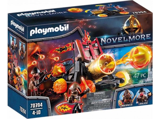 PLAYMOBIL® 70394 Burnhamský lávový katapult