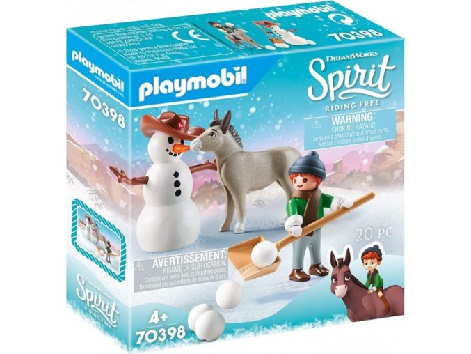 PLAYMOBIL® 70398 Radost ze sněhu se Šmikem a Seňorem Mrkvičkou