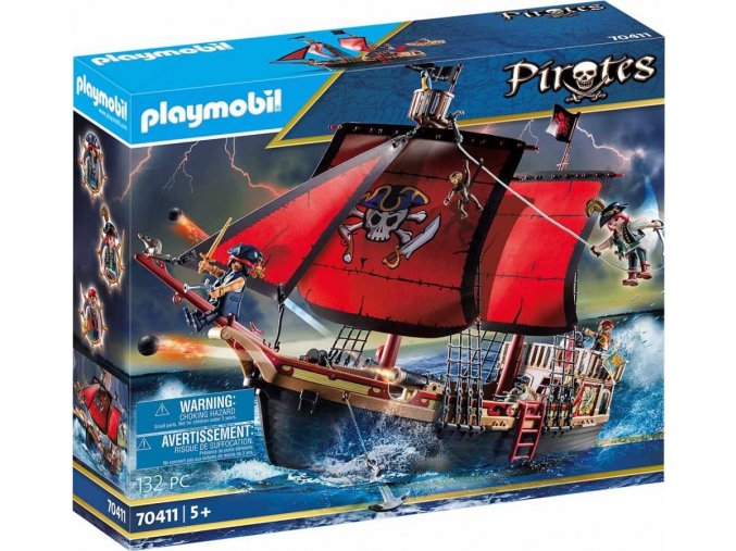 PLAYMOBIL® 70411 Pirátská loď Lebka