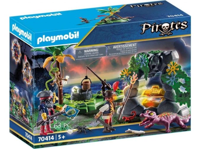 PLAYMOBIL® 70414 Pirátská skrýš pokladu