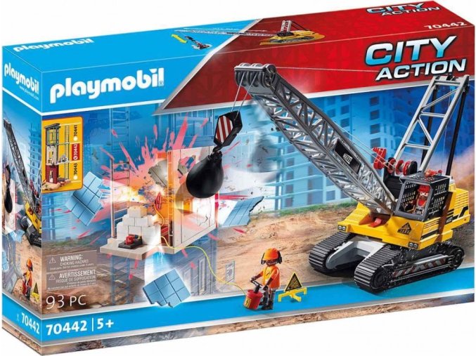 PLAYMOBIL® 70442 Pásový jeřáb