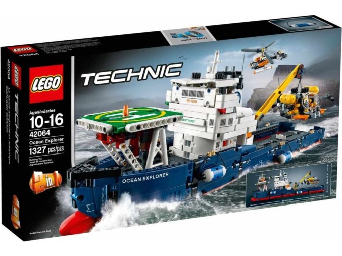 LEGO® Technic 42064 Výzkumná oceánská loď - poškozený obal