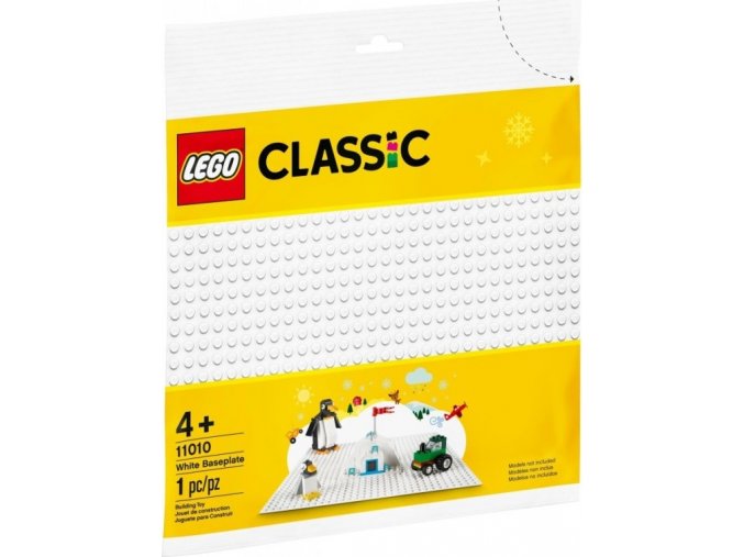 LEGO® Classic 11010 Bílá podložka na stavění