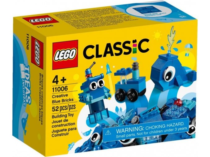 LEGO® Classic 11006 Modré kreativní kostičky