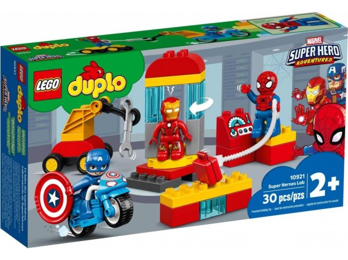 LEGO® DUPLO® 10921 Laboratoř superhrdinů