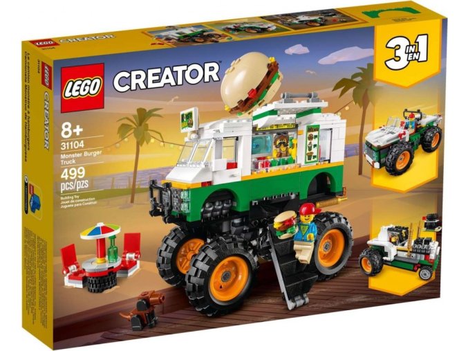 LEGO® Creator 31104 Hamburgerový monster truck