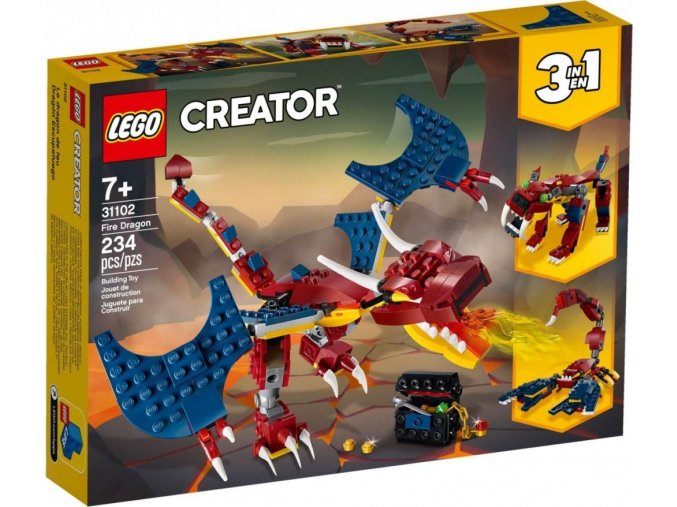 LEGO® Creator 31102 Ohnivý drak