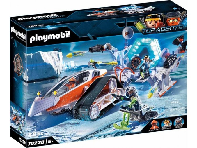 PLAYMOBIL 70230 Spy Team Velitelské sáně