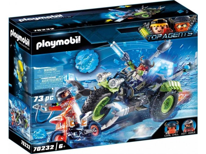 PLAYMOBIL 70232 Arctic Rebels Ledová tříkolka