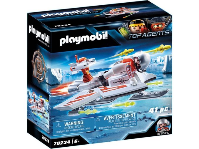 PLAYMOBIL® 70234 Spy Team Raketový kluzák