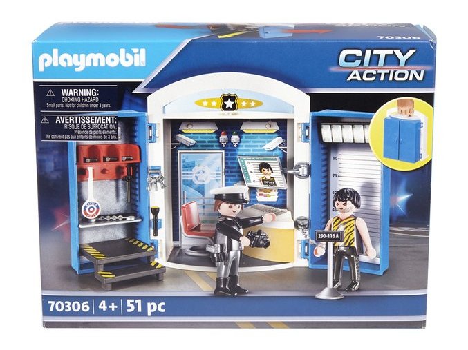 PLAYMOBIL 70306 herni box na policejni stanici 1