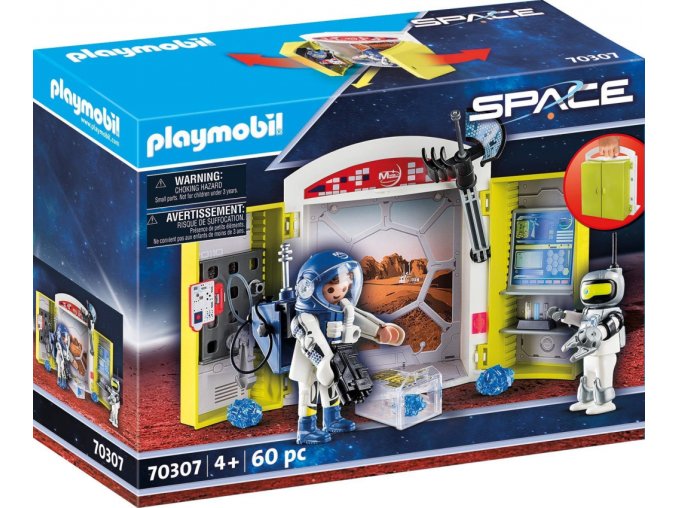 PLAYMOBIL 70307 Herni box na vesmirne stanici 1