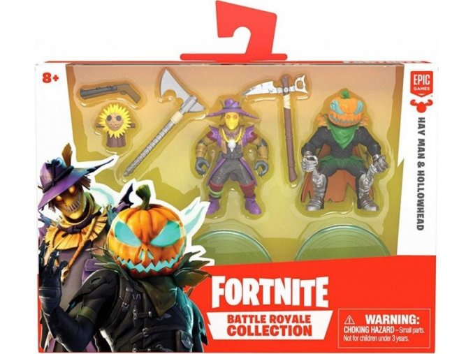 Fortnite Battle Royal sada sběratelských figurek Hey Man a Hollowhead 5 cm