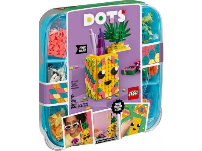 LEGO® DOTS™ 41906 Stojánek na tužky ve tvaru ananasu