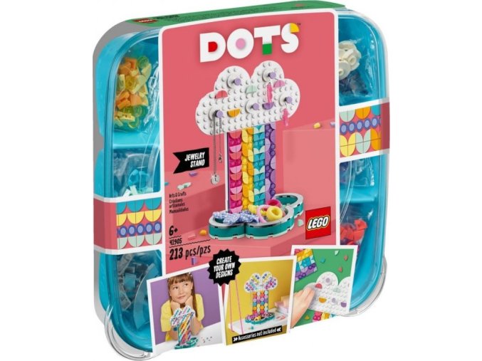 LEGO® DOTS™ 41905 Duhový stojan na šperky