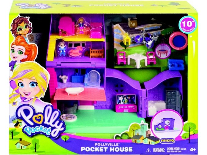 Polly Pocket Pidi svět Domeček Polly, GFP42