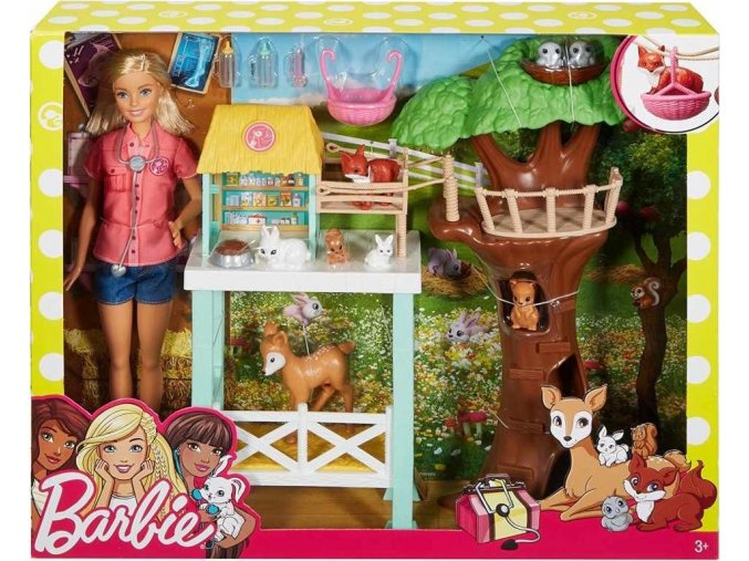 Barbie Záchranná stanice lesních zvířátek