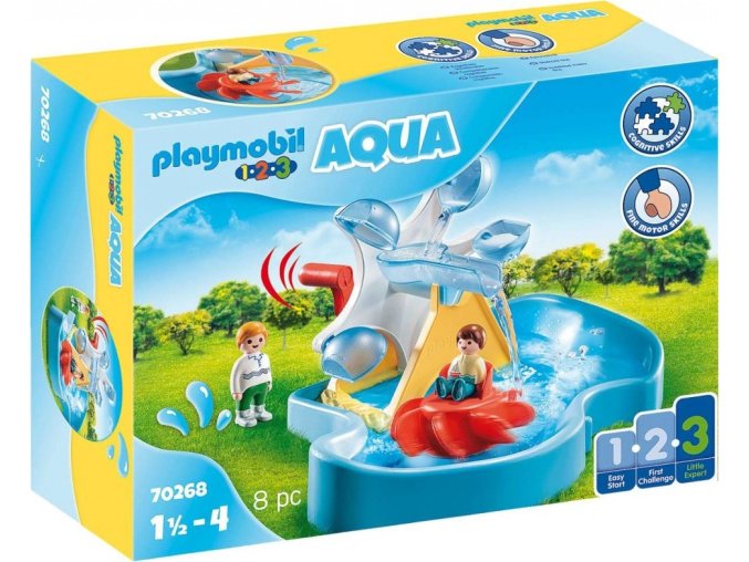 PLAYMOBIL® 70268 Vodní mlýn s kolotočem (1.2.3)