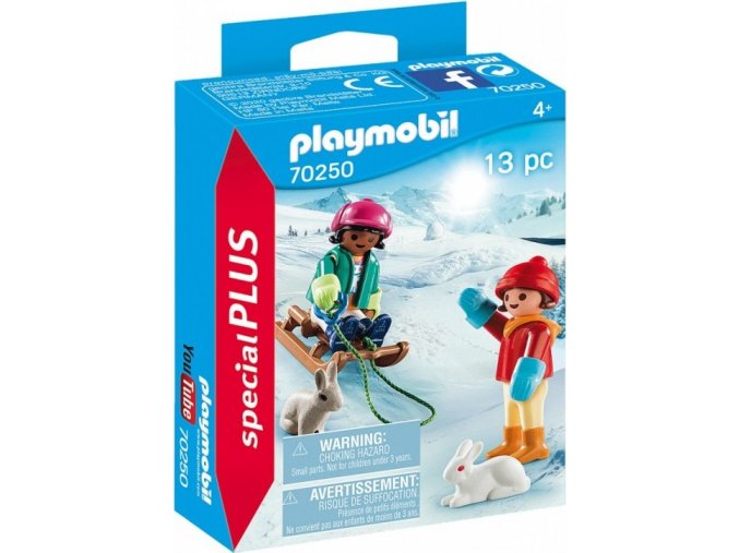 PLAYMOBIL 70250 Děti na sáních