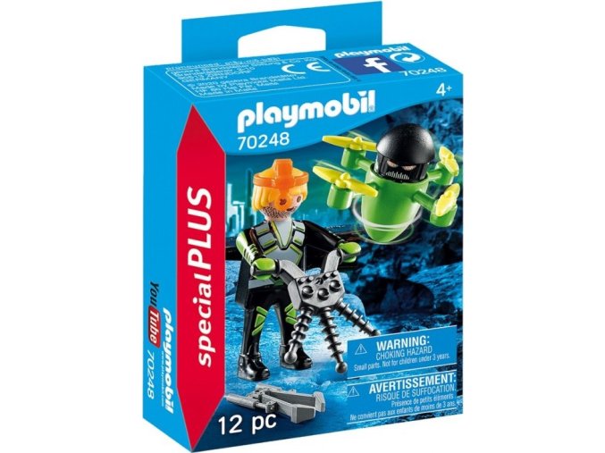 PLAYMOBIL® 70248 Agent s dronem