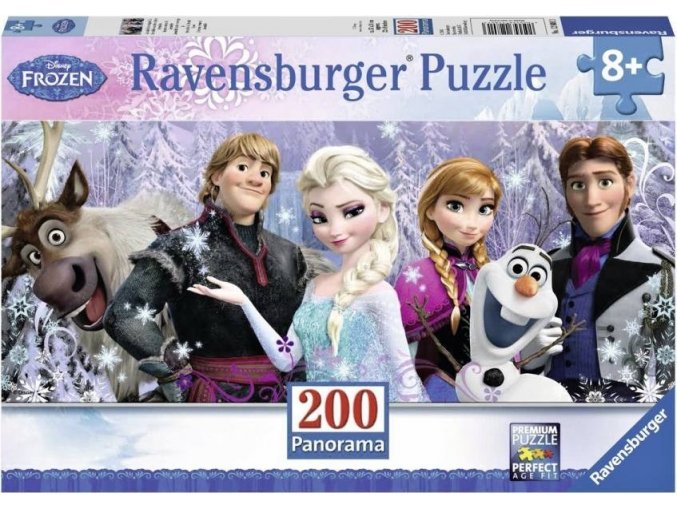 Ravensburger Puzzle Ledové království Panorama 200d.