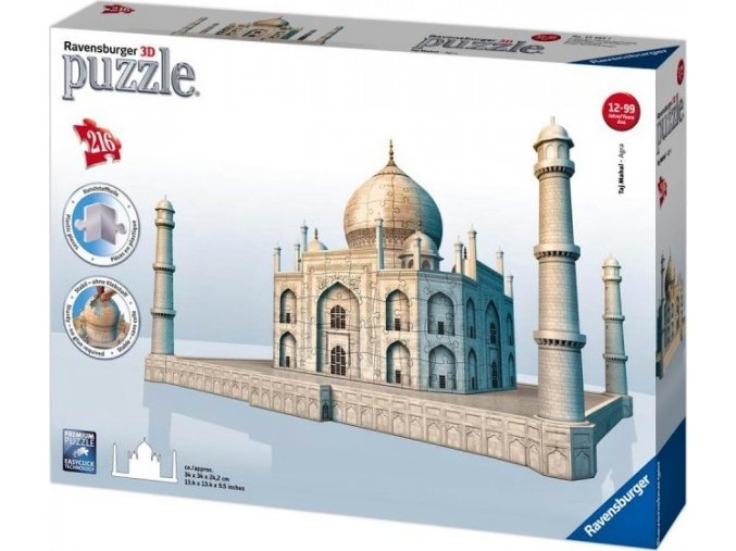 3D Puzzle Taj Mahal 216d. Ravensburger