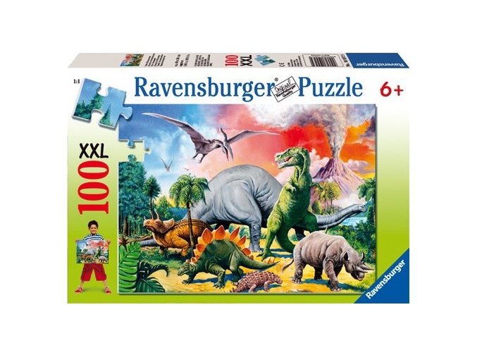 Ravensburger 10957 Mezi Dinosaury XXL 100 dílků